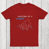 Anatomy Of A Gamer Chicluma T-Shirt