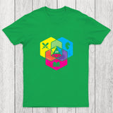 RPG CMYK Dice Venn Diagram Chicluma T-Shirt
