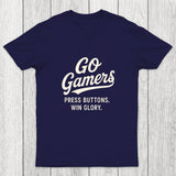 Press Buttons Win Glory Chicluma T-Shirt