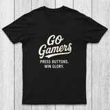 Press Buttons Win Glory Chicluma T-Shirt