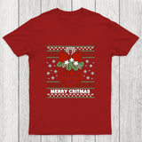 Merry Critmas Ugly Sweater Chicluma T-Shirt