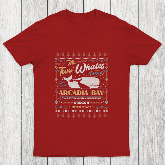 Two Whales Diner Ugly Sweater Chicluma T-Shirt