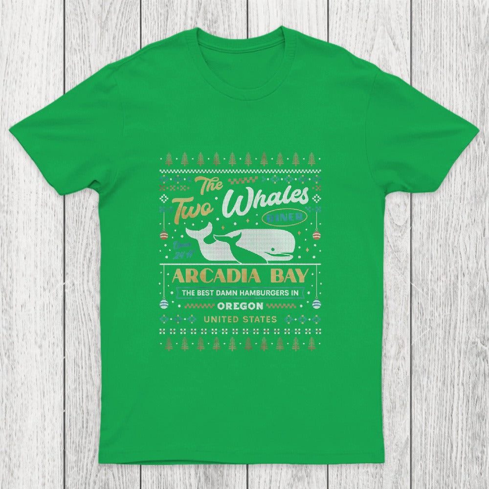 Two Whales Diner Ugly Sweater Chicluma T-Shirt