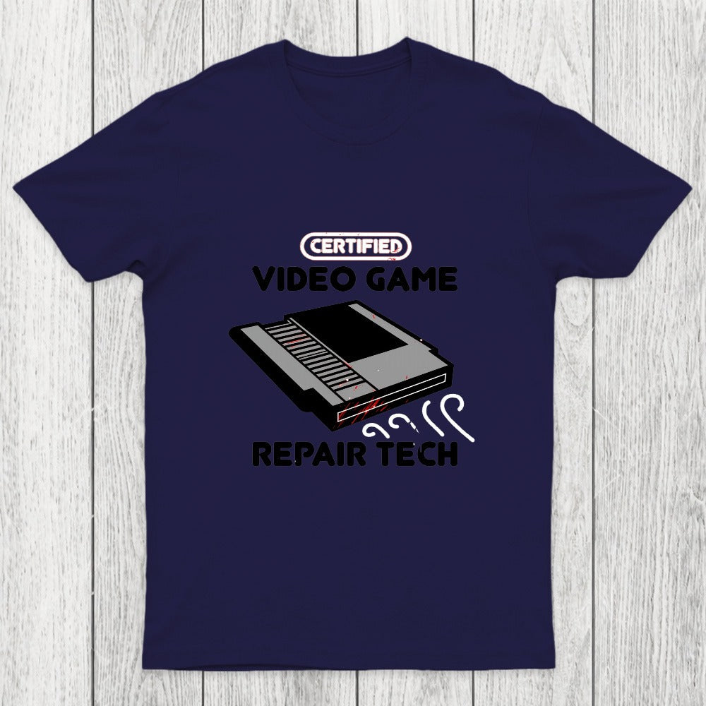 Certified Video Game Repair Tech Chicluma T-Shirt
