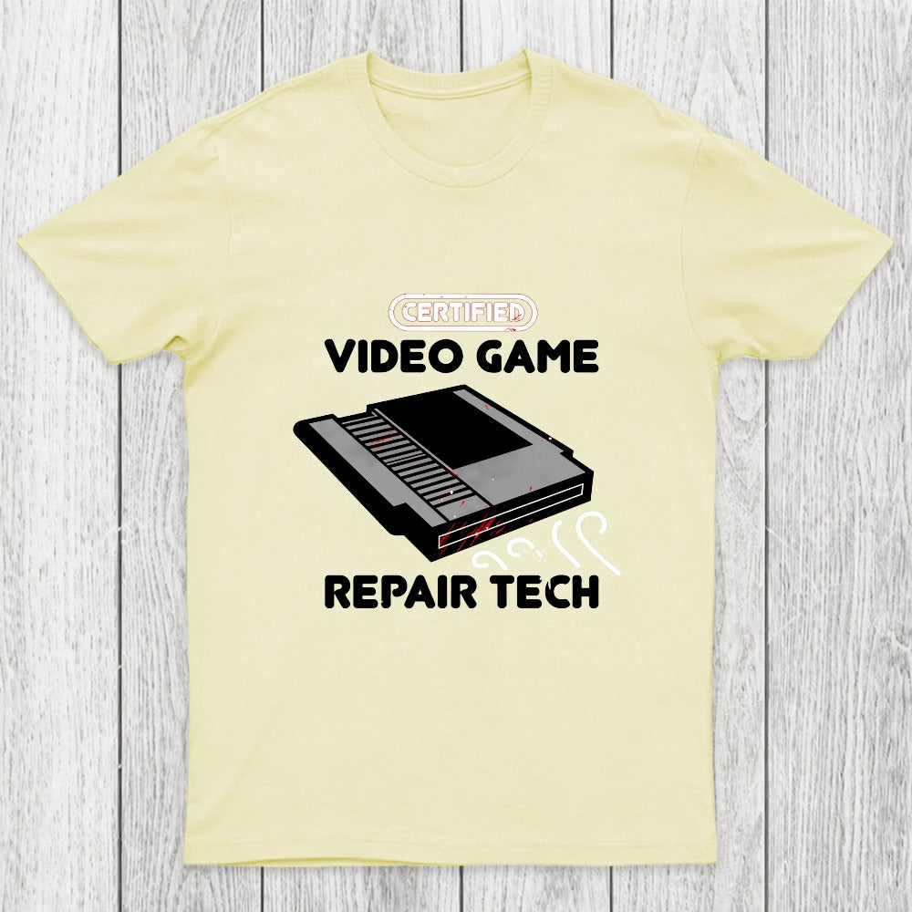Certified Video Game Repair Tech Chicluma T-Shirt