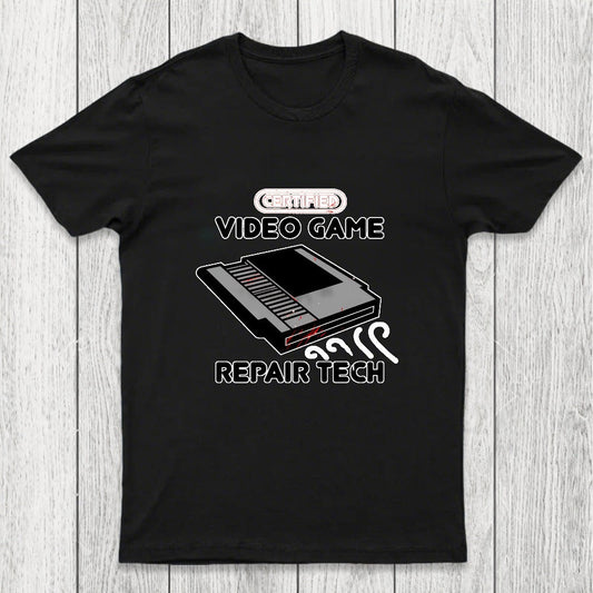 Certified Video Game Repair Tech Chicluma T-Shirt