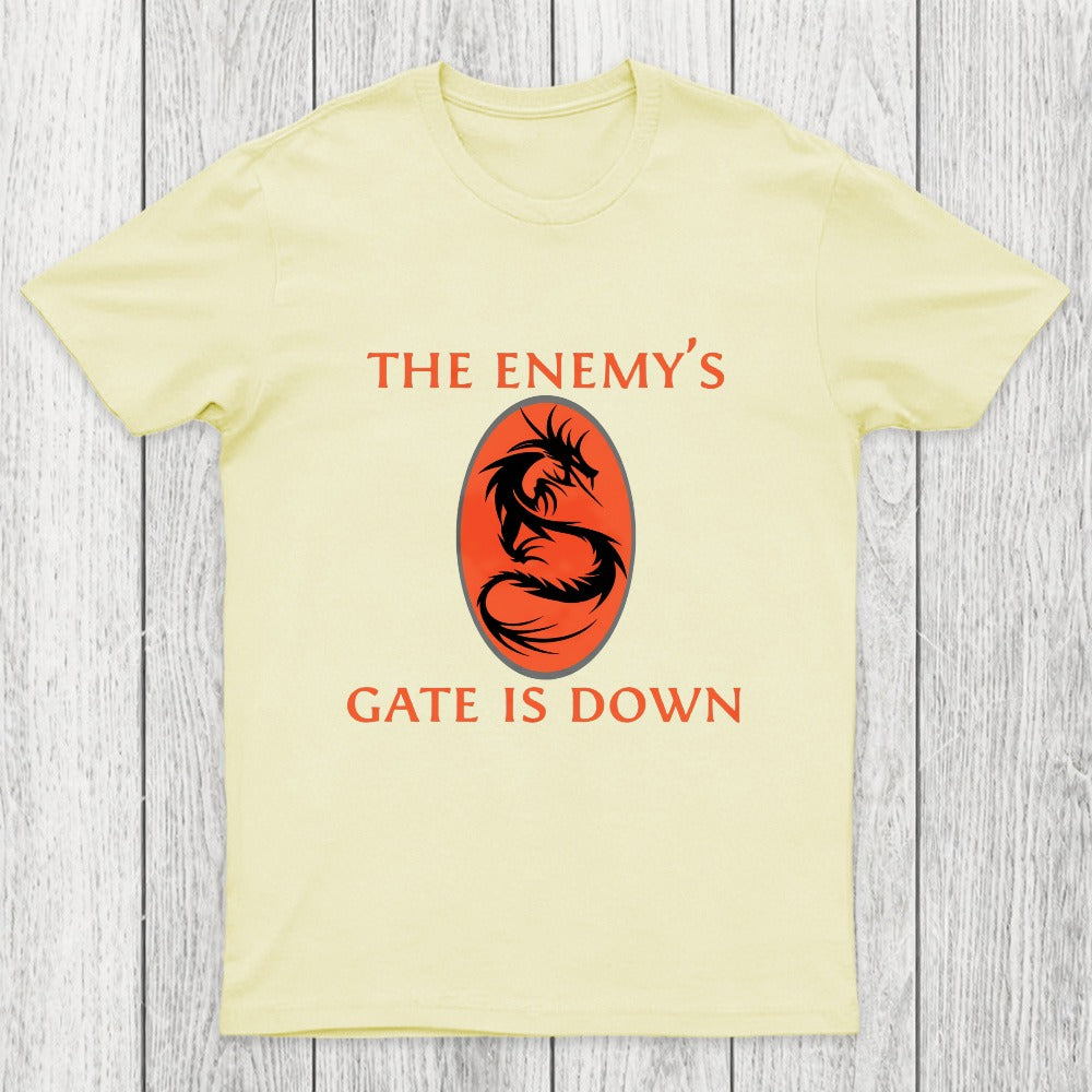 The Enemy's Gate Is Down Chicluma T-Shirt