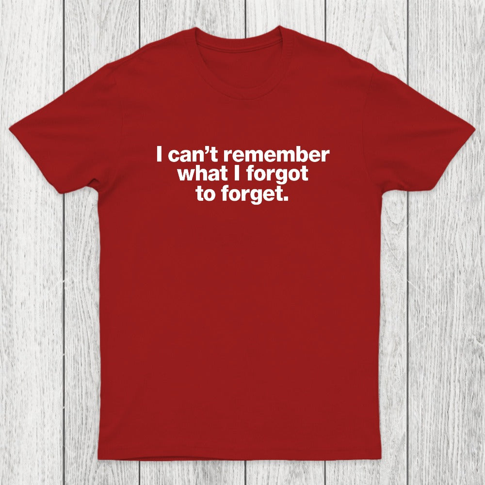 I Can't Remember What I Forgot To Forget Chicluma T-Shirt
