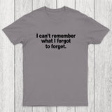 I Can't Remember What I Forgot To Forget Chicluma T-Shirt