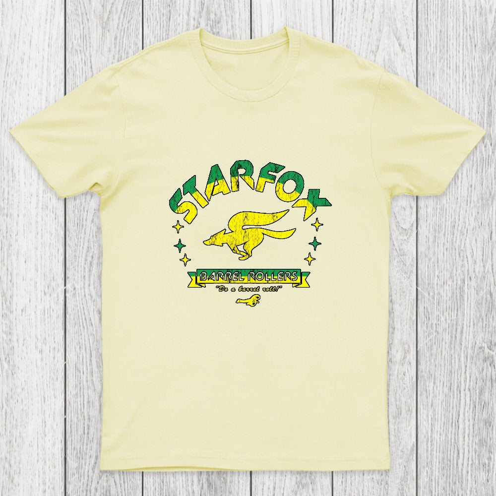 Barrel Rollers Yellow & Green Chicluma T-Shirt