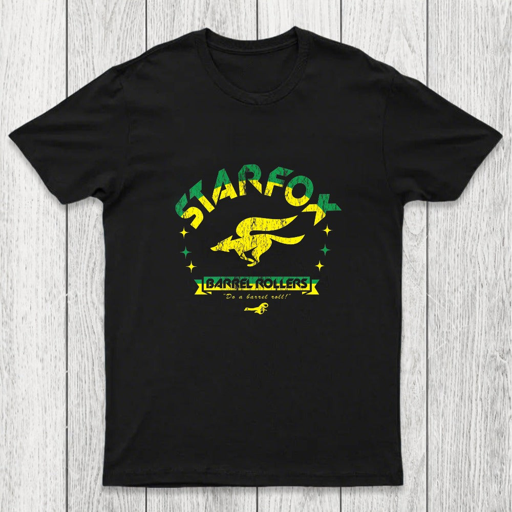 Barrel Rollers Yellow & Green Chicluma T-Shirt