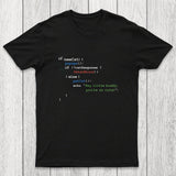 If See Cat Code Chicluma T-Shirt