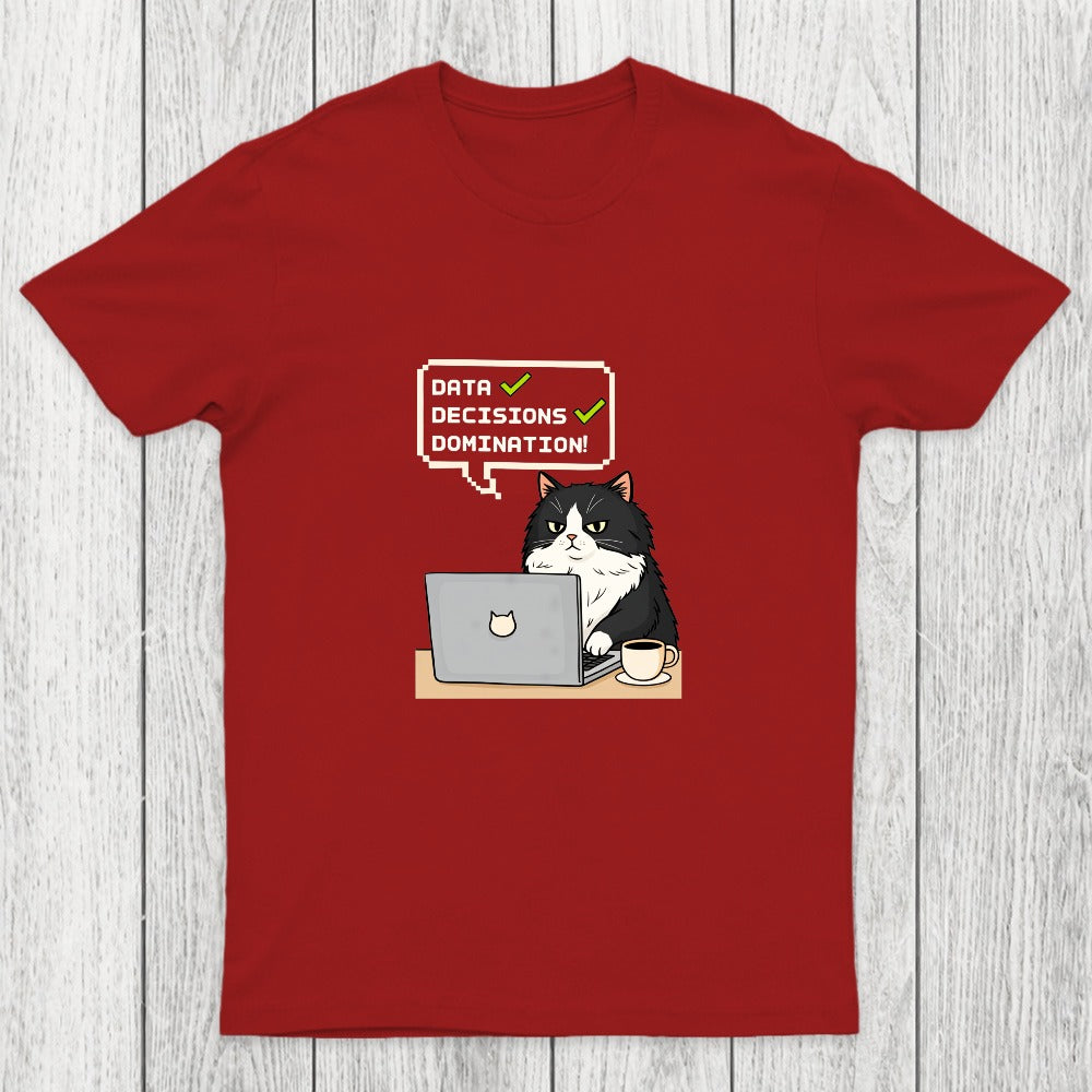 Data Cat Domination Chicluma T-Shirt