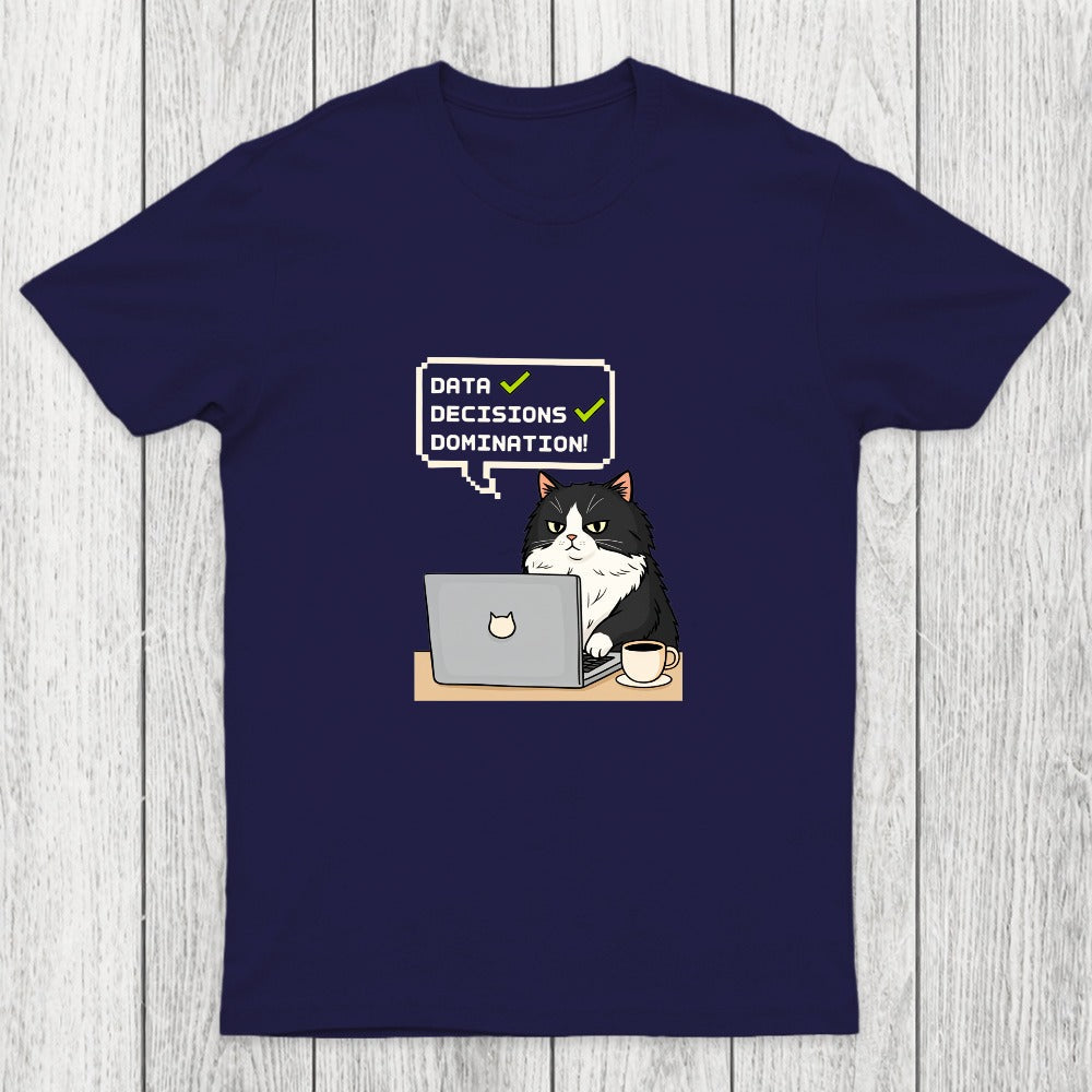 Data Cat Domination Chicluma T-Shirt