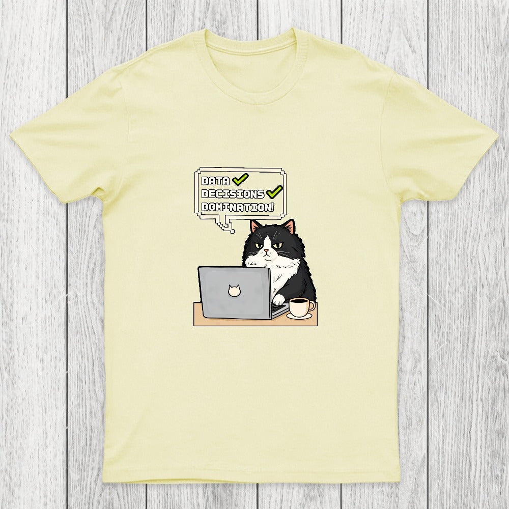Data Cat Domination Chicluma T-Shirt