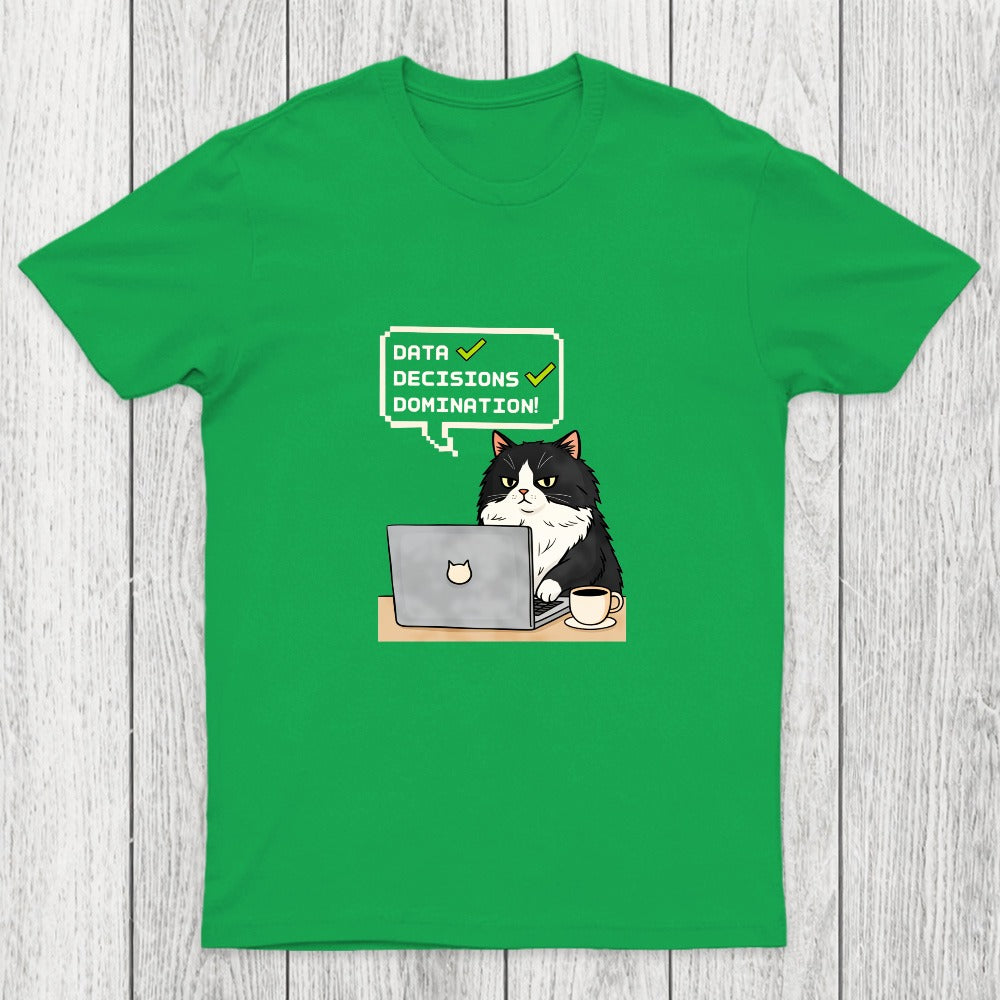 Data Cat Domination Chicluma T-Shirt