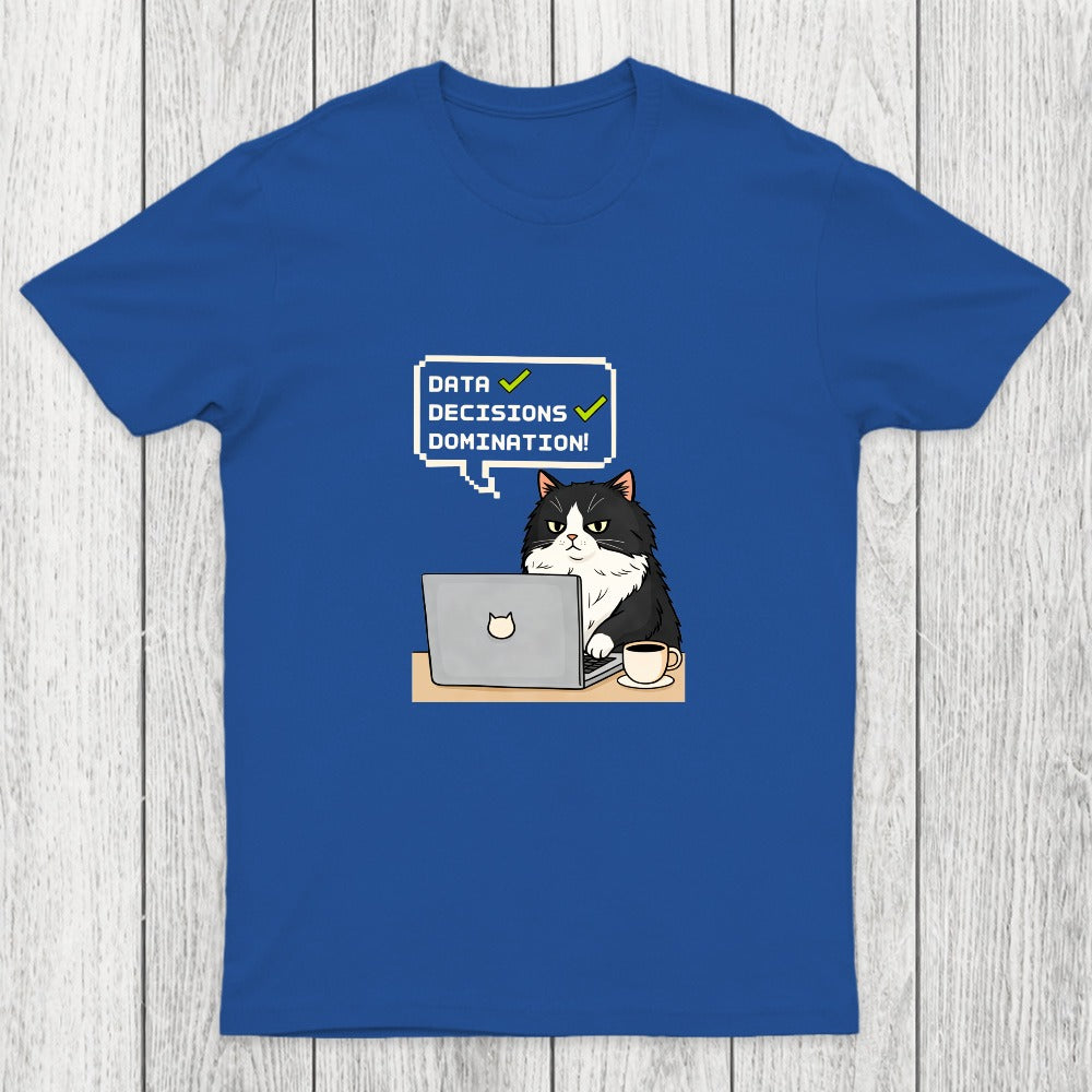 Data Cat Domination Chicluma T-Shirt