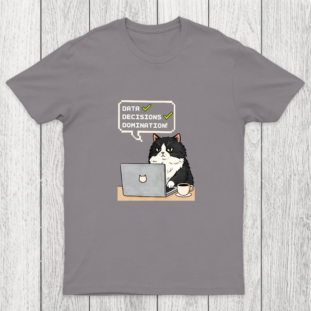 Data Cat Domination Chicluma T-Shirt