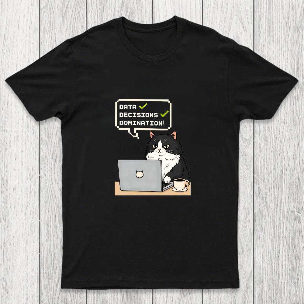 Data Cat Domination Chicluma T-Shirt