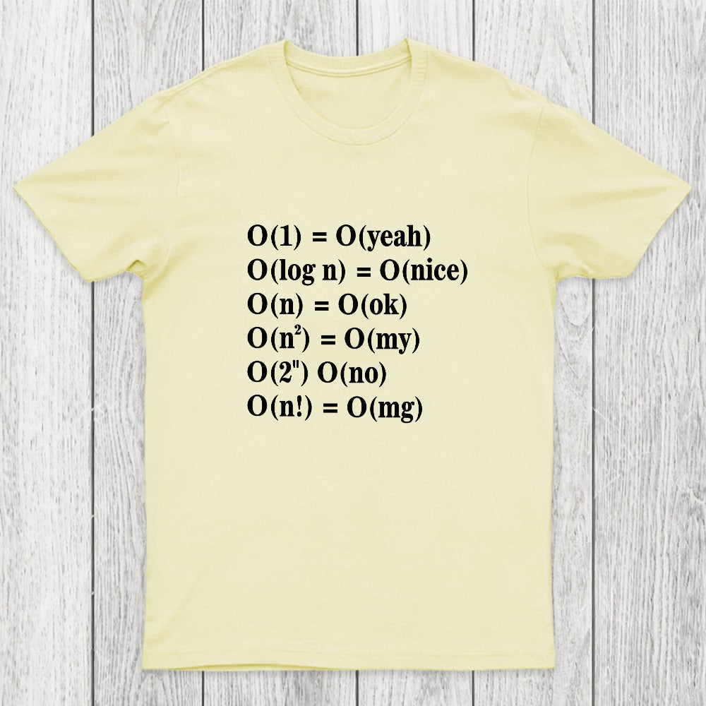 Alternative Big O Notation Chicluma T-Shirt