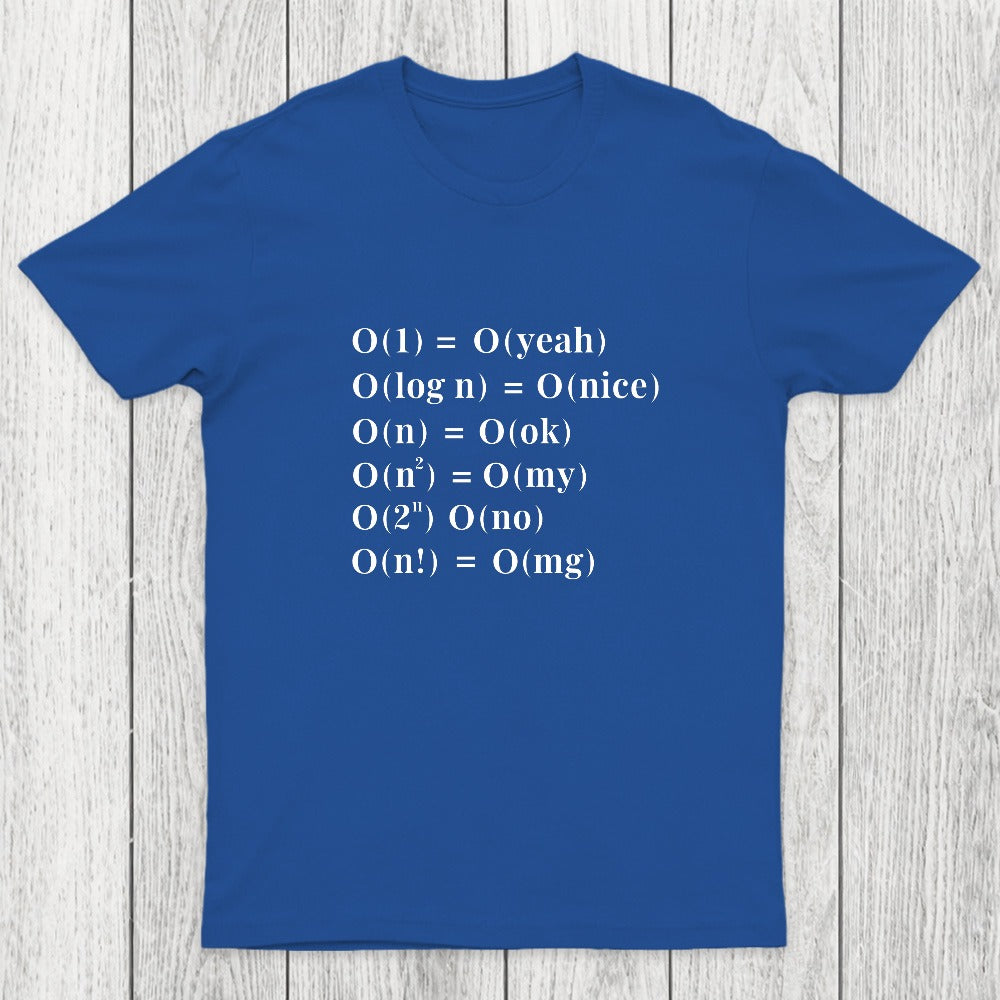 Alternative Big O Notation Chicluma T-Shirt