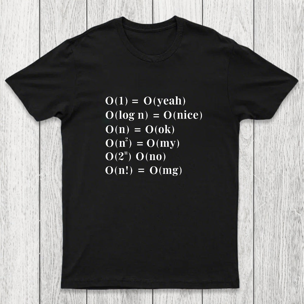 Alternative Big O Notation Chicluma T-Shirt