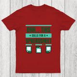 This Calls For A Spreadsheet Office Software Chicluma T-Shirt