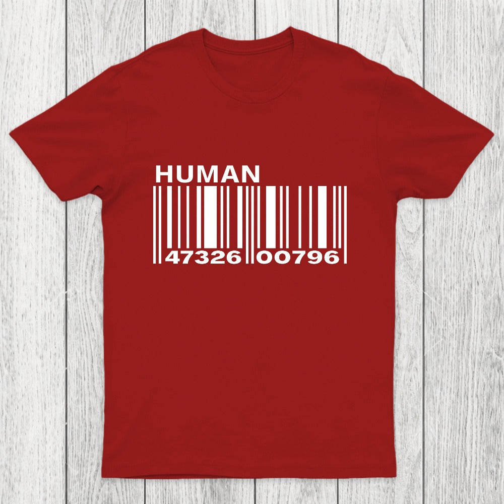 Human Barcode Chicluma T-Shirt