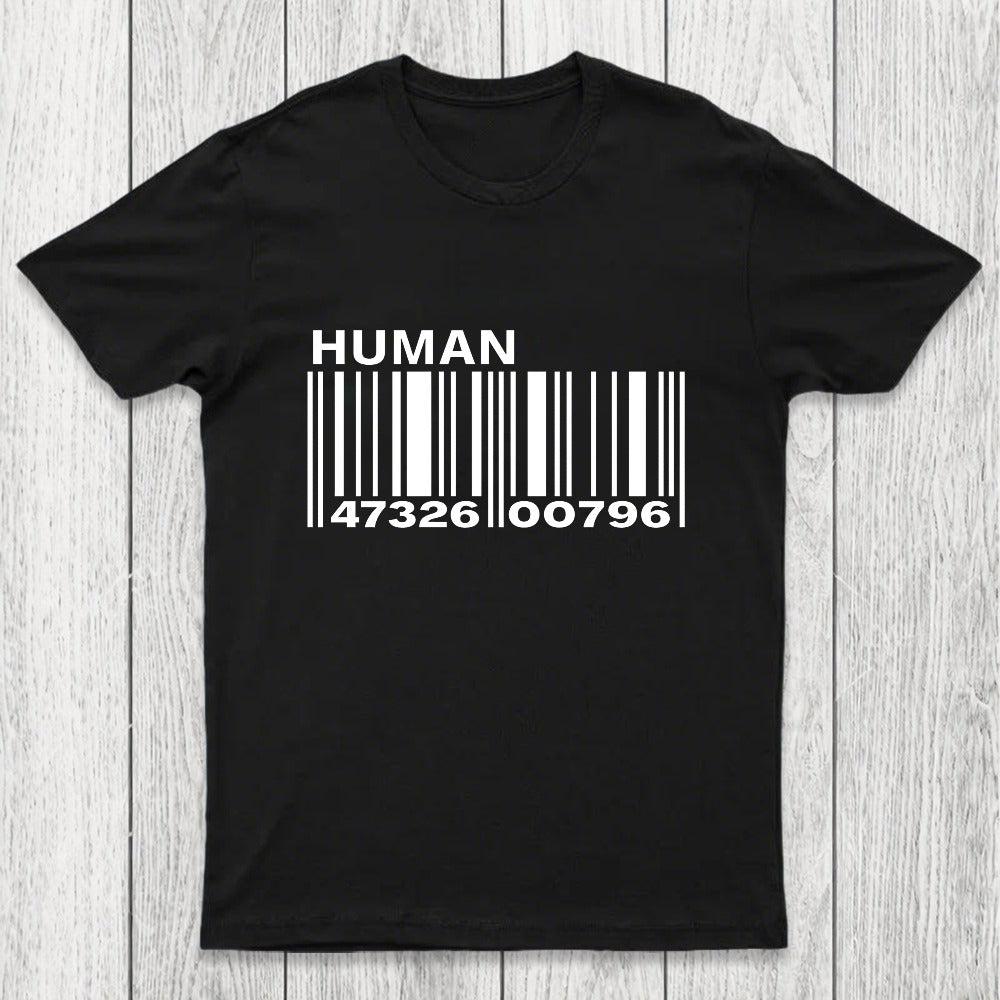 Human Barcode Chicluma T-Shirt