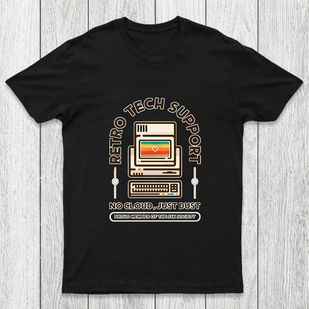 Retro Tech Support Chicluma T-Shirt
