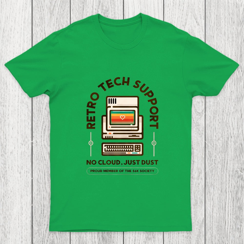 Retro Tech Support Chicluma T-Shirt