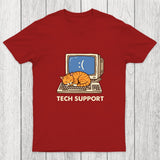 Tech Support Cat Chicluma T-Shirt