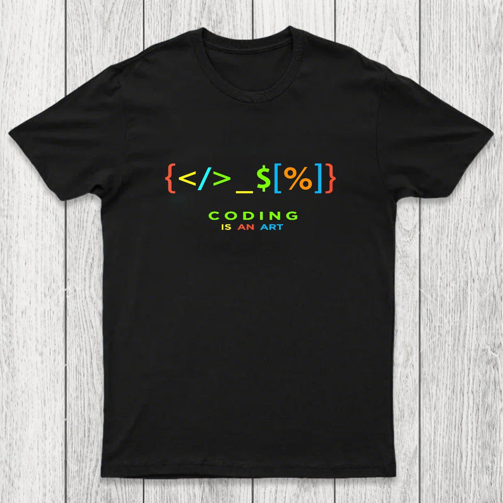 Coding is an Art Chicluma T-Shirt