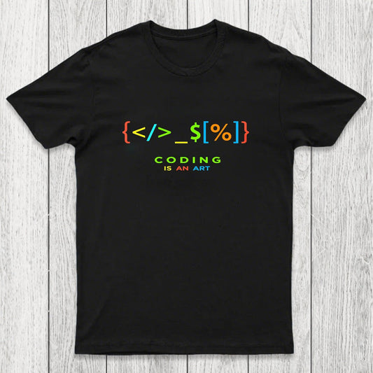 Coding is an Art Chicluma T-Shirt