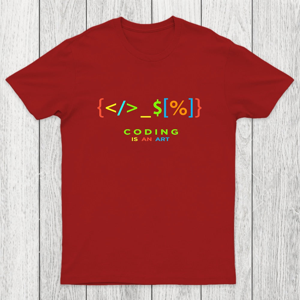 Coding is an Art Chicluma T-Shirt