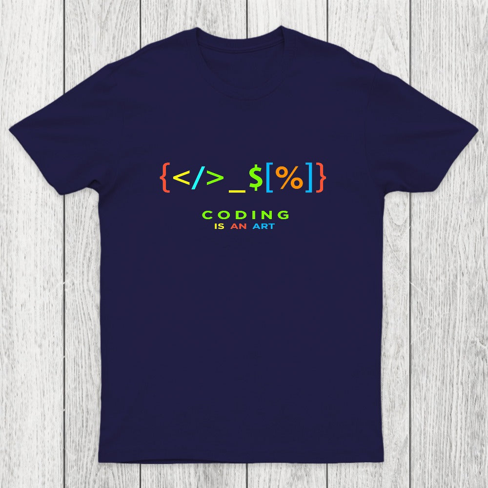 Coding is an Art Chicluma T-Shirt