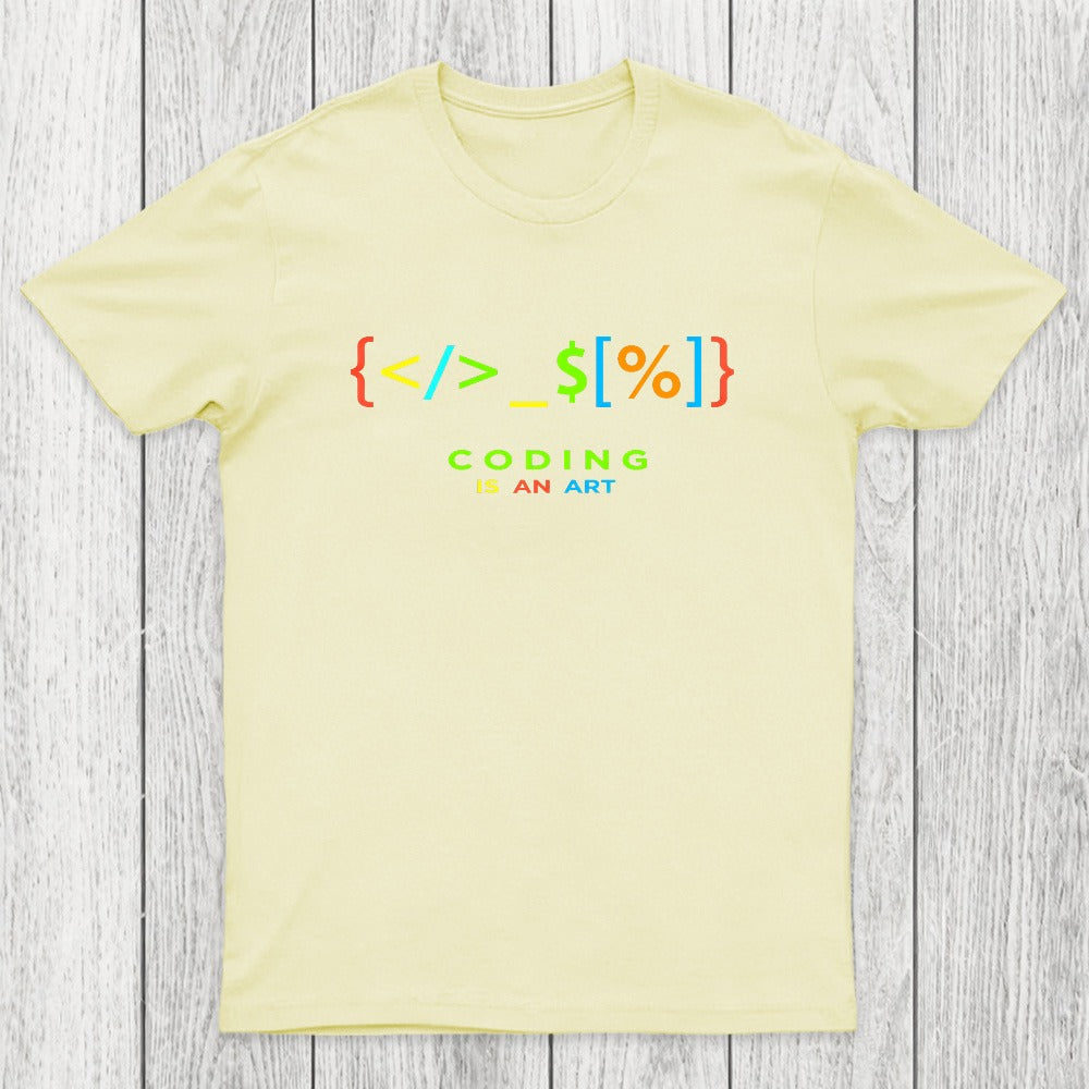 Coding is an Art Chicluma T-Shirt