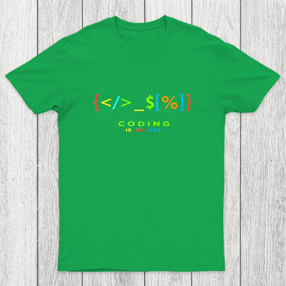 Coding is an Art Chicluma T-Shirt