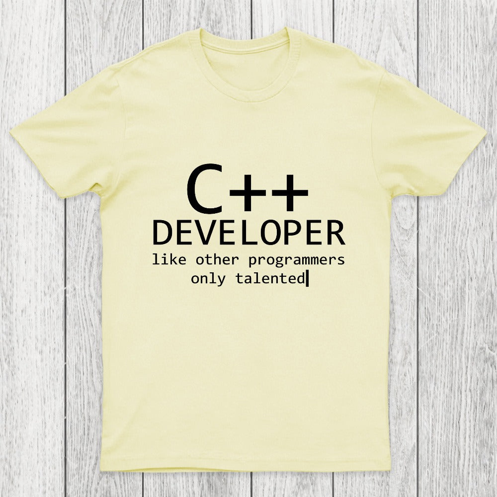 C Developer For Programmers Chicluma T-Shirt