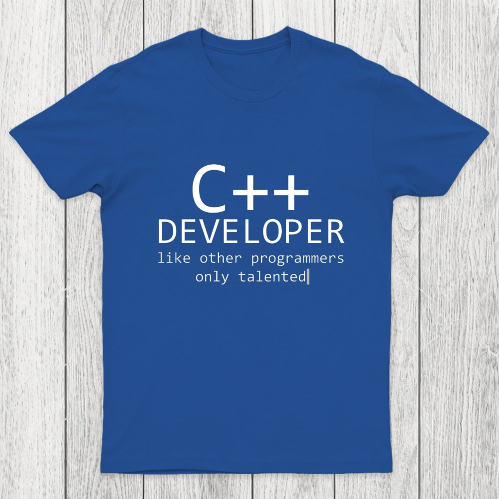 C Developer For Programmers Chicluma T-Shirt