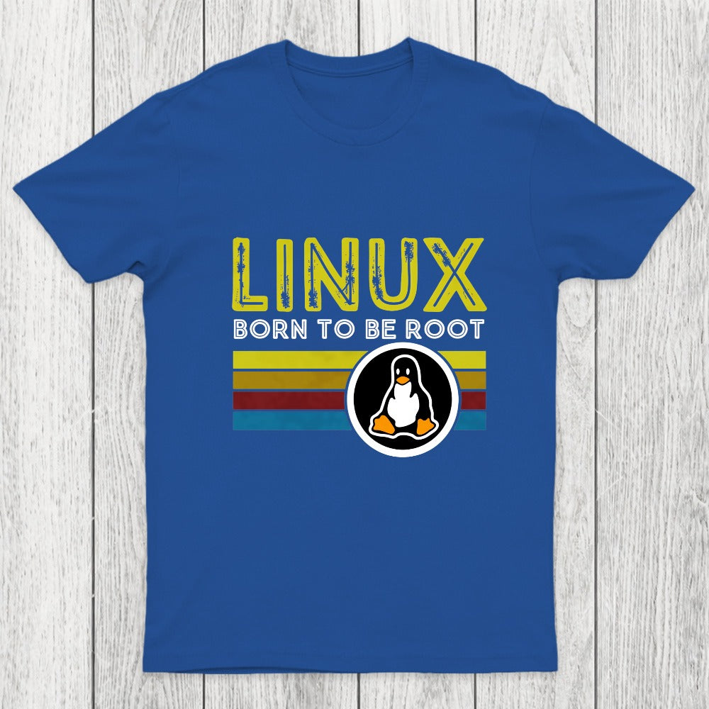 Linux Born To Be Root Chicluma T-Shirt
