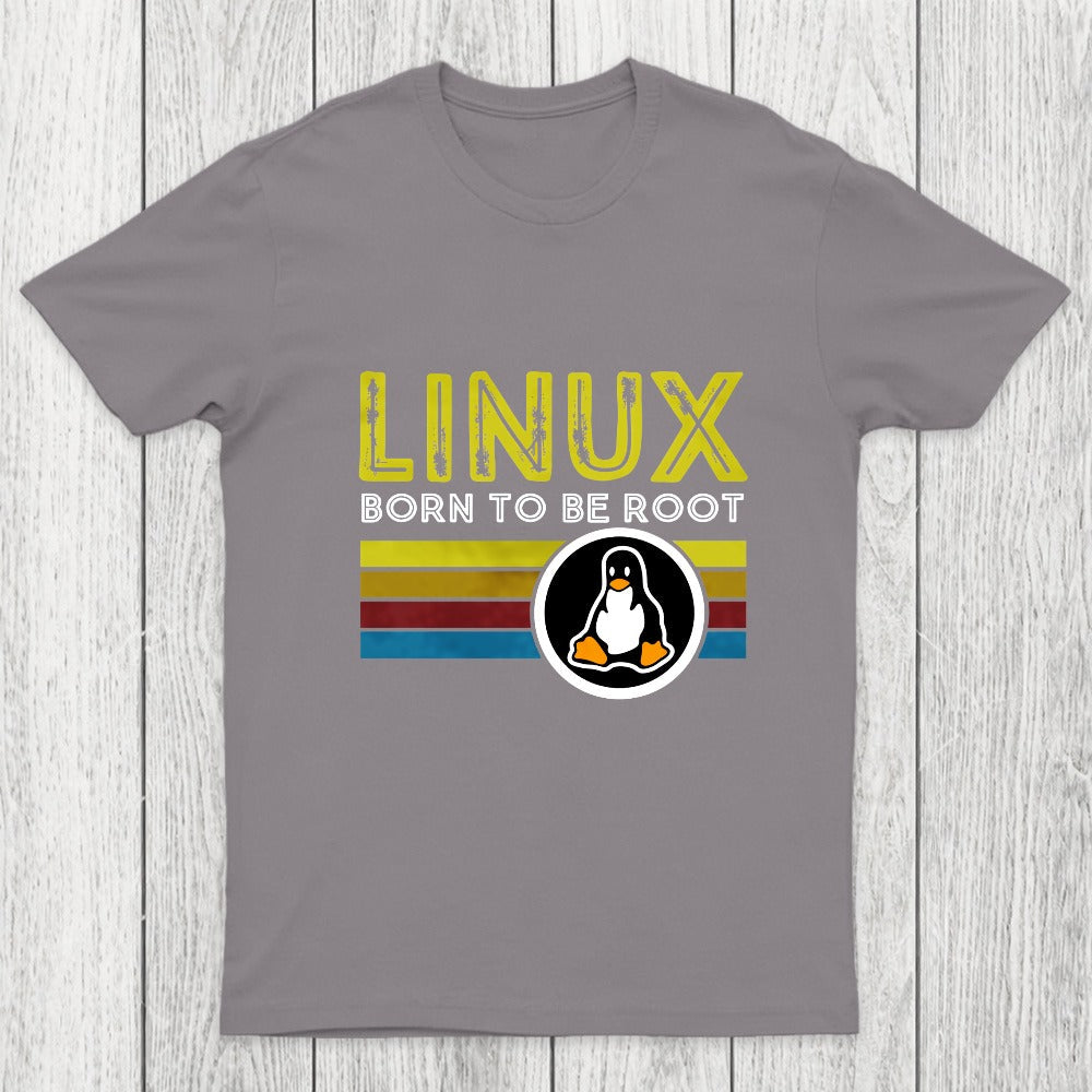 Linux Born To Be Root Chicluma T-Shirt
