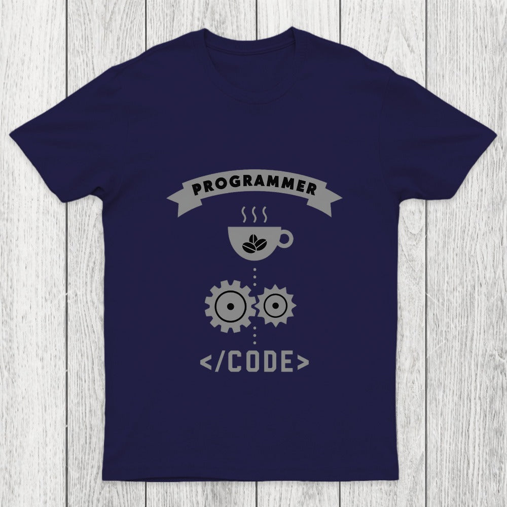 Programmer Coffee Code Chicluma T-Shirt