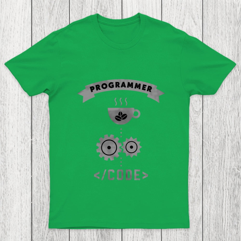 Programmer Coffee Code Chicluma T-Shirt