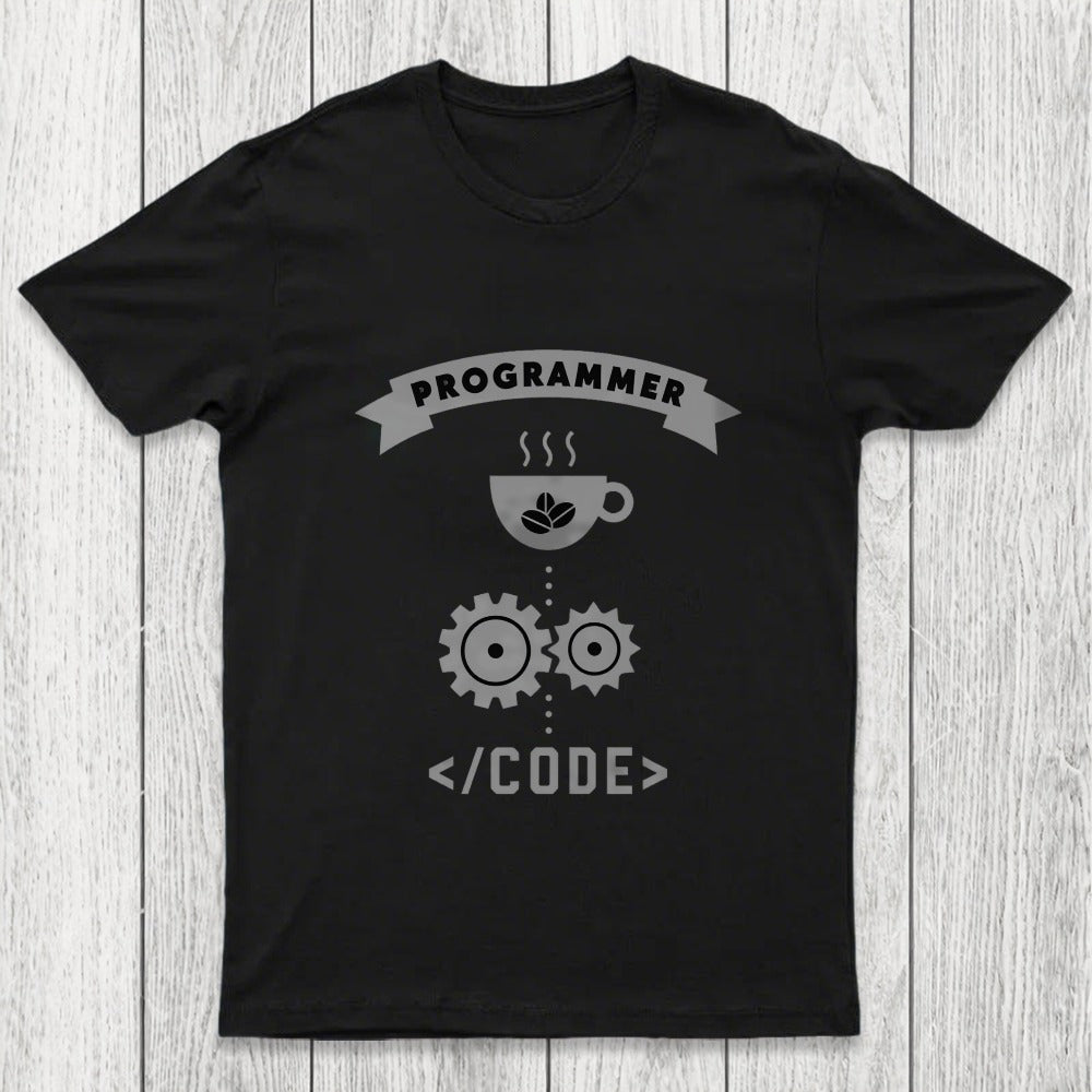 Programmer Coffee Code Chicluma T-Shirt