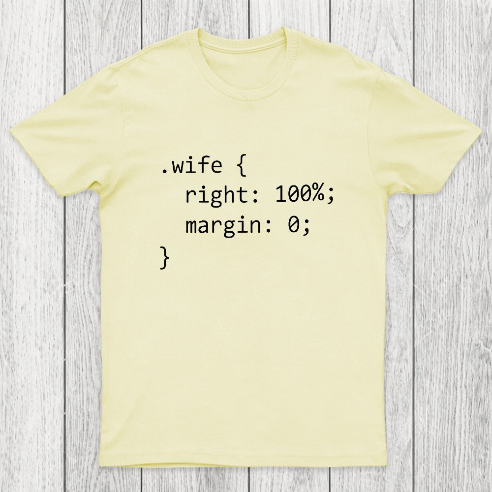 Wife Code Chicluma T-Shirt