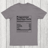 Programmer Nutrition Facts Chicluma T-Shirt
