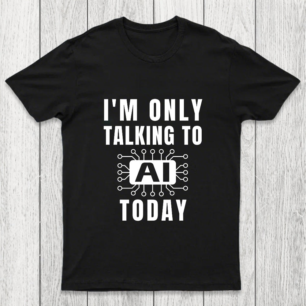 Funny Artificial Intelligence Slogan AI Chicluma T-Shirt