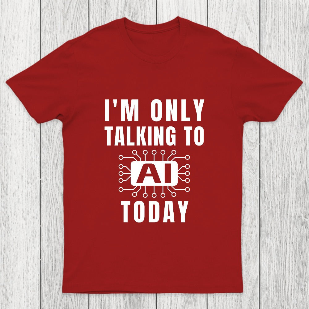 Funny Artificial Intelligence Slogan AI Chicluma T-Shirt