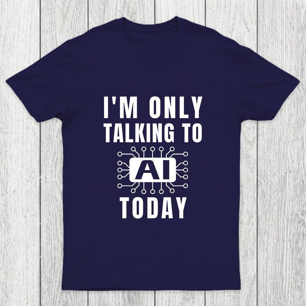 Funny Artificial Intelligence Slogan AI Chicluma T-Shirt